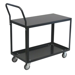 Cart, 2 Shelf Low Profile 24x36 800# Cap Med Duty Boxed