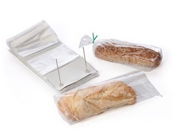 Bread Bags Clear Wicketed 1.25 mil, 4" Bottom Gusset 11x18+4BG 1000/Case