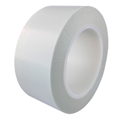 TAPE, GLASS CLOTH LAMINATE,   1/2" X 36 YARD, WHITE, 7.6 MIL, 72 ROLLS/CASE