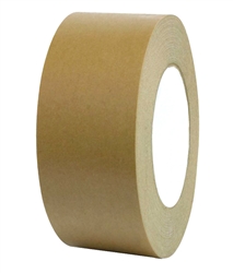 TAPE, KRAFT FLATBACK, 2" X 60 YARD, 6 MIL, TAN, 24 ROLLS/CASE