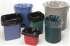 Trash Liners 23x10x40 Black Poly Liners 3 mil 100/Case