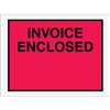 4 1/2" x 6" Red (Full Face) "Invoice Enclosed" Envelopes 1000/Case