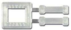 PLB-4A BUCKLE, PLASTIC, 1/2", 1000/CASE