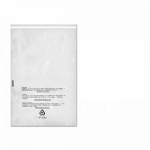 BAG, SUFFOCATION WARNING, RESEALABLE W/VENT HOLES, 9' X 12" 1.5 MIL, 1000/CASE