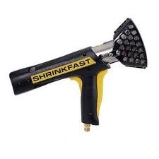 SHRINK WRAP GUN, SHRINKFAST 998 COOL NOZZLE, W/ HOSE