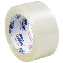 TAPE, CARTON SEALING, CLEAR, 2" X 55 YD 3.0 MIL, 6/PACK TAPE LOGIC