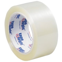 TAPE, ACRYLIC CARTON SEALING, CLEAR, 2" X 55 YD 3.5 MIL, 36/CS TAPE LOGIC