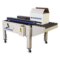 Case Sealer, Uniform Semi-Automatic Bottom Only Sealing Side Belt Drive  2" HSD2000 ETII Tape Head