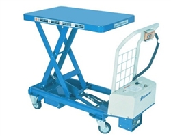 BX-80B SCISSOR LIFT, MOBILE, BATTERY OP, 1760 LB/CAP. 39.8"x20.5"