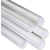 TUBE, MAILING, WHITE 2.5"x48"x.07 W/END CAPS, 34/CASE