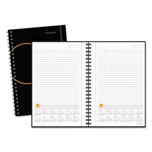 AT-A-GLANCE Plan. Write. Remember. Planning Notebook with Reference Calendar, 6 x 9, Black