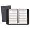 AT-A-GLANCE Telephone/Address Book, 4-7/8 x 8, Black