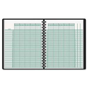 AT-A-GLANCE Undated Class Record Book, 10 7/8 x 8 1/4, Black