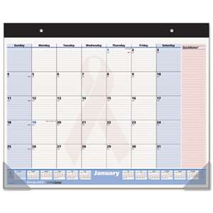 AT-A-GLANCE QuickNotes Special Edition Desk Pad, 22 x 17, 2017-2018