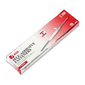 ACCO BRANDS, INC. Self-Adhesive Paper File Fasteners, 2" Capacity, 2 3/4" Center, 100/Box