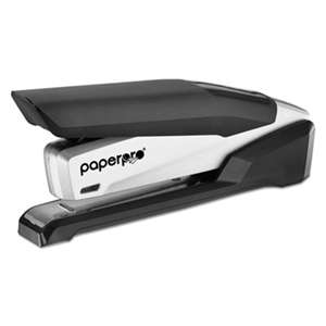 ACCENTRA, INC. inPOWER+ 28 Premium Desktop Stapler, 28-Sheet Capacity, Black/Silver