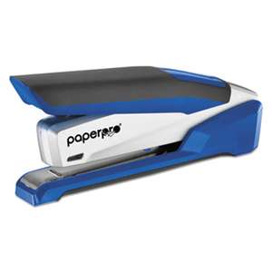 ACCENTRA, INC. inPOWER+ 28 Premium Desktop Stapler, 28-Sheet Capacity, Blue/Silver