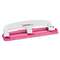 ACCENTRA, INC. inCOURAGE Three-Hole Punch, 12-Sheet Capacity, Pink