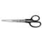 ACME UNITED CORPORATION Straight Contract Scissors, 8" Long, Black