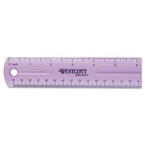 ACME UNITED CORPORATION 12" Jewel Colored Ruler