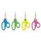 ACME UNITED CORPORATION Kids Scissors With Antimicrobial Protection, Assorted Colors, 5" Pointed