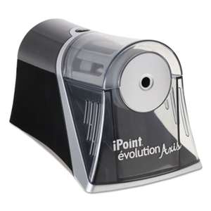 ACME UNITED CORPORATION Evolution Axis Pencil Sharpener, Black/Silver, 4 1/4 w x 7d x 4 3/4h