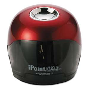 ACME UNITED CORPORATION Ball Battery Sharpener, Red/Black, 3w x 3d x 3 1/3h