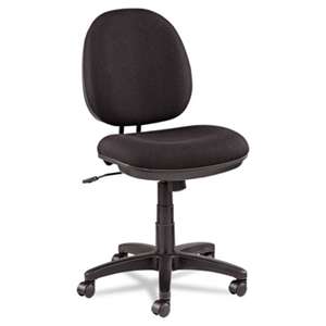 ALERA Alera Interval Swivel/Tilt Task Chair, 100% Acrylic, Black