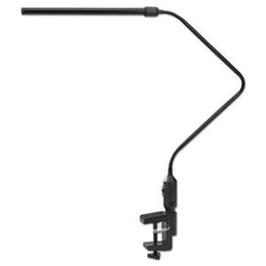 UNIVERSAL OFFICE PRODUCTS LED Desk Lamp With Interchangeable Base Or Clamp, 21 3/4" High, Black