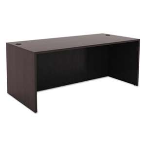 ALERA Alera Valencia Series Straight Front Desk Shell,65w x 29 1/2d x 29 5/8h,Espresso