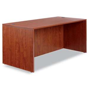 ALERA Alera Valencia Series Straight Front Desk Shell, 65w x 29 1/2d x 29 5/8h, Cherry