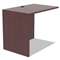 ALERA Alera Valencia Series Reversible Return/Bridge Shell, 35w x 23 5/8d, Mahogany