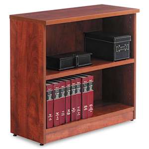 ALERA Alera Valencia Series Bookcase, Two-Shelf, 31 3/4w x 14d x 29 1/2h, Med Cherry