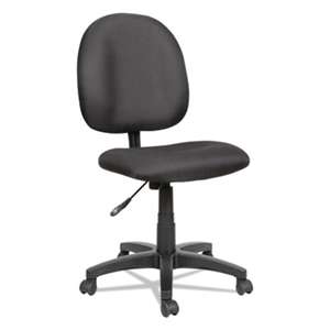 ALERA Alera Essentia Series Swivel Task Chair, Acrylic, Black