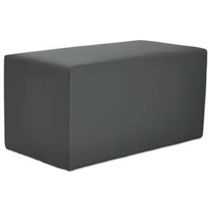 ALERA Alera WE Series Collaboration Seating, Rectangle Bench, 36 x 18 x 18, Slate