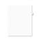 AVERY-DENNISON Avery-Style Legal Exhibit Side Tab Divider, Title: 32, Letter, White, 25/Pack