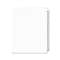 AVERY-DENNISON Avery-Style Legal Exhibit Side Tab Divider, Title: 226-250, Letter, White