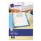 AVERY-DENNISON Mini Binder Filler Paper, 5-1/2 x 8 1/2, 7-Hole Punch, College Rule, 100/Pack