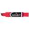 AVERY-DENNISON Jumbo Desk Style Permanent Marker, Chisel Tip, Red