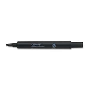 AVERY-DENNISON Large Desk Style Permanent Marker Chisel Tip, Black