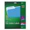 AVERY-DENNISON Clear File Folder Labels, 1/3 Cut, 2/3 x 3 7/16, 450/Pack