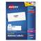 AVERY-DENNISON Easy Peel Mailing Address Labels, Laser, 1 1/3 x 4, White, 1400/Box