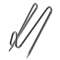 Advantus 75370 Panel Wall Wire Hooks, Silver, 25 Hooks/Pack