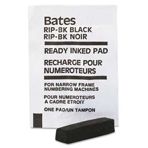 ADVANTUS CORPORATION Ready-Inked Pad for Multiple/Lever Movement Numbering Machine, Black