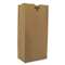 GENERAL SUPPLY #10 Paper Grocery, 57lb Kraft, Extra-Heavy-Duty 6 5/16x4 3/16 x13 3/8, 500 bags