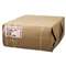 GENERAL SUPPLY #12 Paper Grocery, 57lb Kraft, Extra-Heavy-Duty 7 1/16x4 1/2 x13 3/4, 500 bags