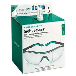 BAUSCH & LOMB, INC. Sight Savers Lens Cleaning Station, 6 1/2" x 4 3/4" Tissues