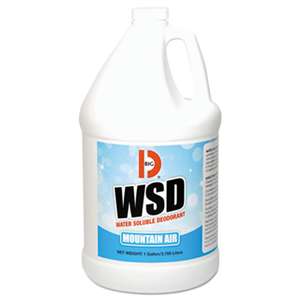 BIG D Water-Soluble Deodorant, Mountain Air, 1gal, 4/Carton