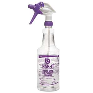 CLEANER SOLUTIONS Color-Coded Trigger-Spray Bottle, 32 oz, Purple: Heavy-Duty All Purpose Cleaner