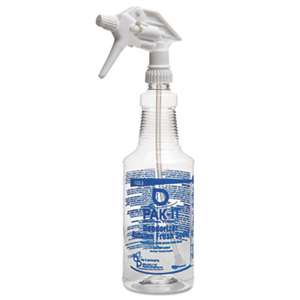 CLEANER SOLUTIONS Color-Coded Trigger-Spray Bottle, 32 oz, Aqua: Deodorizer - Autumn Fresh Scent